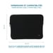 Custodia protettiva in memory foam per laptop 14'' Mobilis 049016 - Nero/Grigio