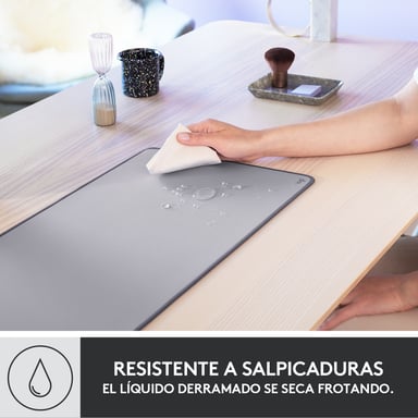 Tappetino da scrivania Logitech serie Studio grigio