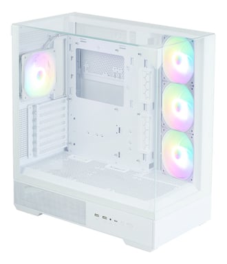 Zalman P40 Prism Plus White Midi Tower Blanc