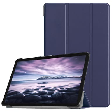 imoshion Coque tablette Trifold pour Samsung Galaxy Tab A 10.5 (2018) - Bleu foncé