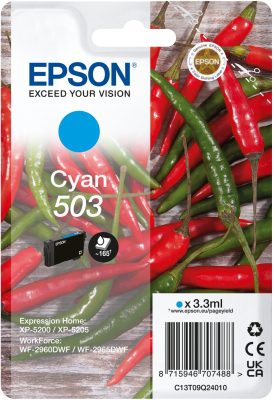Cartouche d'encre cyan EPSON T09Q2 (503) - Neuf