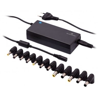 Bluestork BS-PW-NB-65/2 Adattatore di alimentazione e inverter automatico 65 W nero