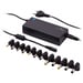 Bluestork BS-PW-NB-65/2 Adattatore di alimentazione e inverter automatico 65 W nero