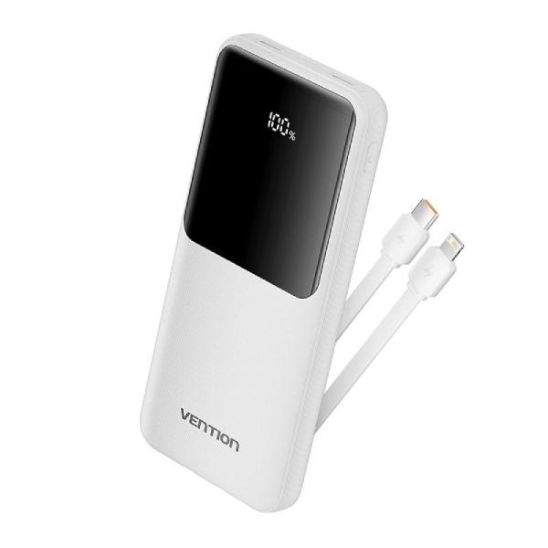 Vention Power Bank 10 000 mAh Plusieurs interfaces USB Charge rapide Sortie totale Couleu Neuf