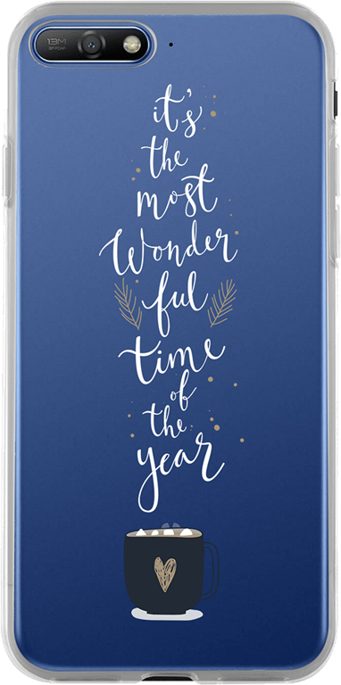 Coque rigide Wonderful time pour Huawei Y6 2018