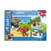 Puzzle Patrulla 3x49 piezas - Equipo de 4 patas
