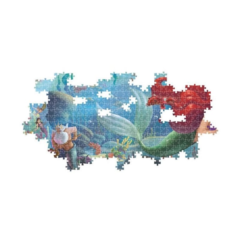 CLEMENTONI - Compact 1000 pieces Panorama - La Petite Sirene - Neuf