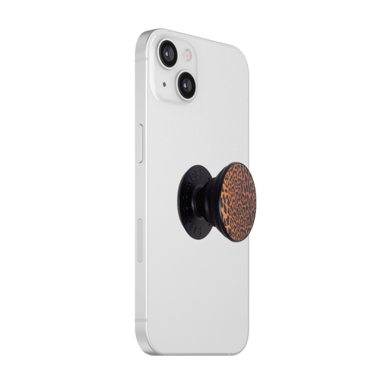 PopSockets PopGrip, Léopard en métal gaufré