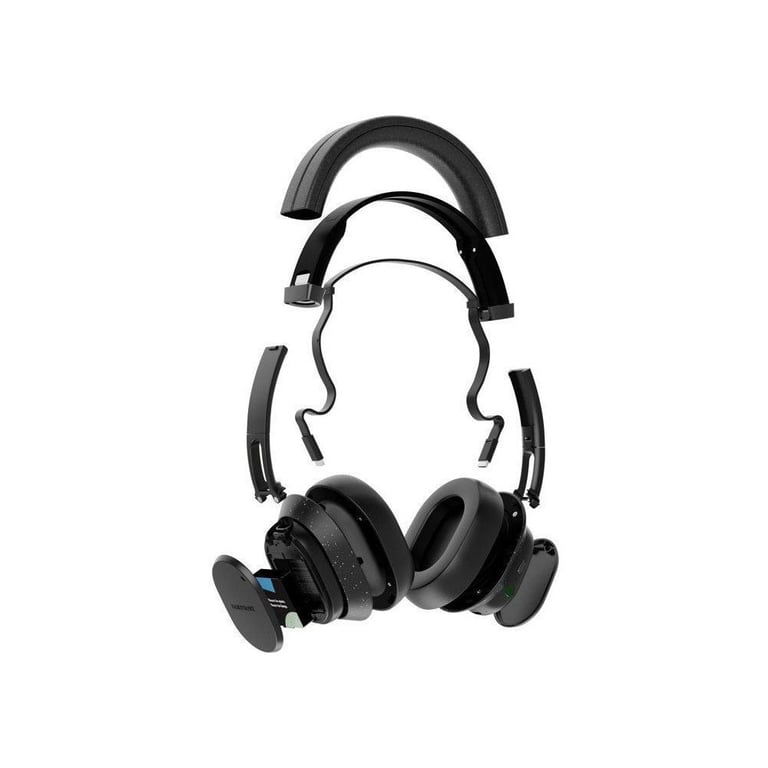 Casque audio sans fil Fairphone Fairbuds XL Bluetooth 5.1 avec réduction de bruit active Noir - Neuf