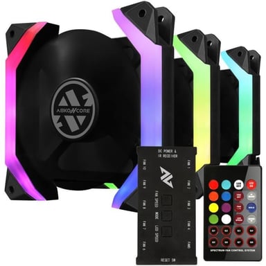 Spider Spectrum Sync (Pack de 3) - Ventilateur 120mm A-RGB pour boitier