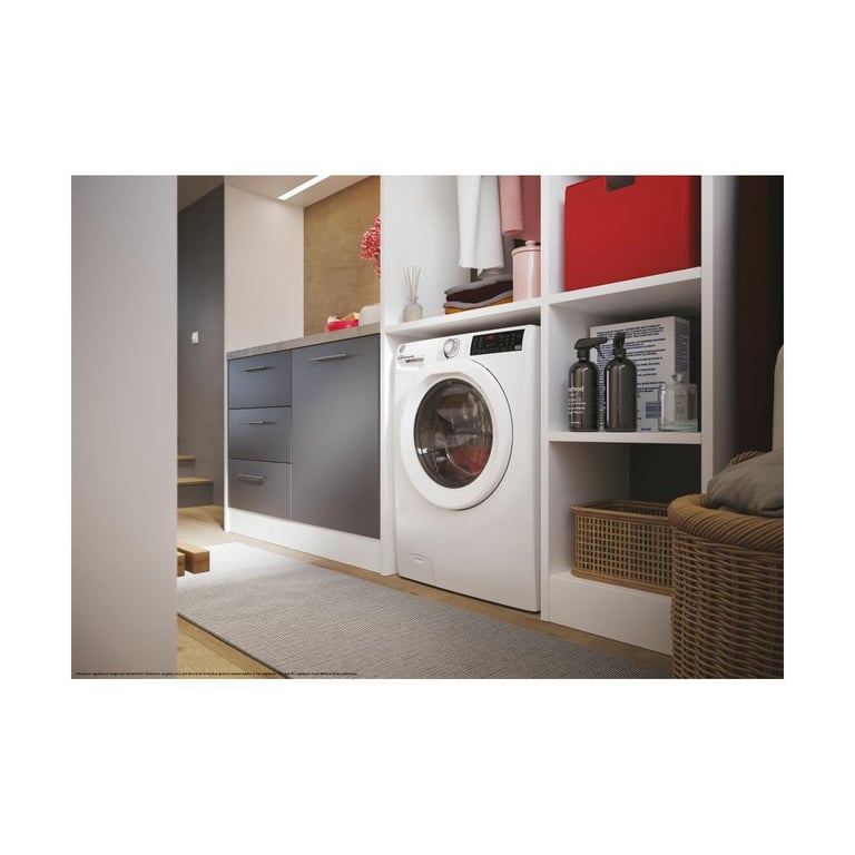 Hoover H WASH 350 H3WP4474TAM61 machine à laver Charge avant 7 kg 1400 trmin Neuf - vue 2