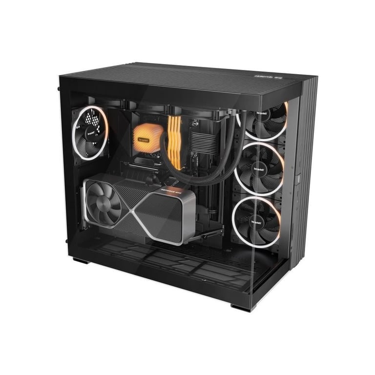 be quiet! Base 900 FX FT ATX étendu panneau latéral fenêtré verre pas d'alimentation ATX / PS2 USBAudio - vue 6