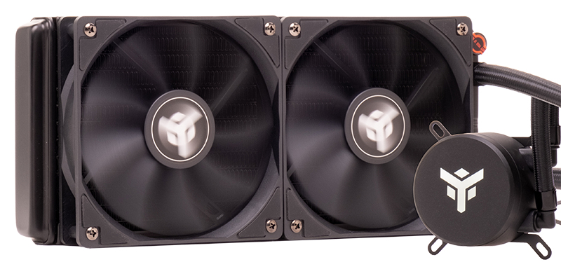 Itek ICECORE 240 Processeur Kit de refroidissement du liquide 12 cm Noir 1 pièce(s)