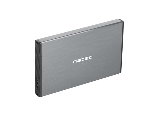 NATEC Rhino GO Boîtier disque dur/SSD Gris 2.5''