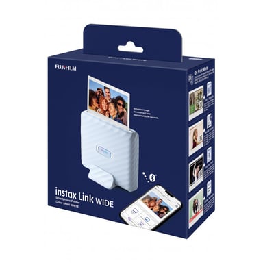 Fujifil instax Link Wide Photo Printer Bianco