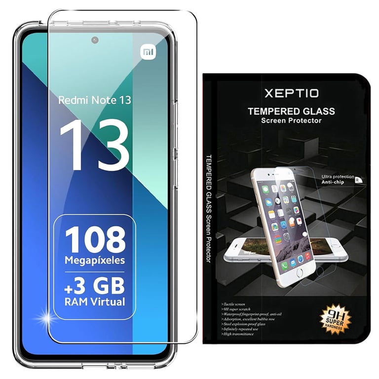 Xiaomi Redmi Note 13 4G verre trempé vitre protection écran - Neuf