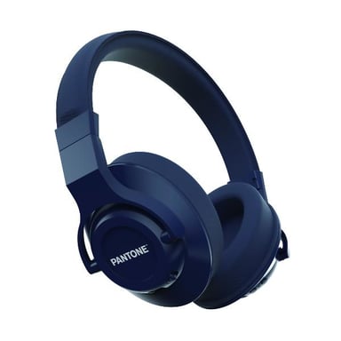 Pantone PT-WH005 Cuffie Bluetooth con e senza fili blu