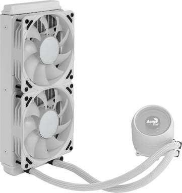 Aerocool Mirage L240 Processeur Refroidisseur de liquide tout-en-un Blanc 1 pièce(s)