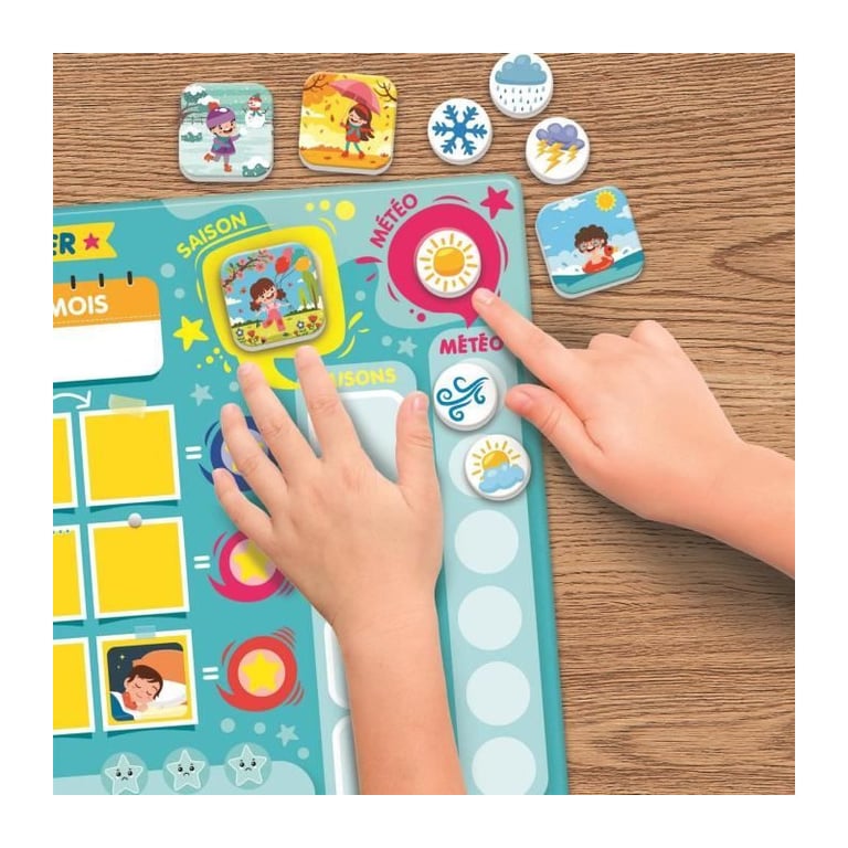 CLEMENTONI - Mon premier calendrier magnétique - Neuf