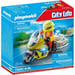 Playmobil 71205 - Moto De Emergencias Con Luz Intermiente