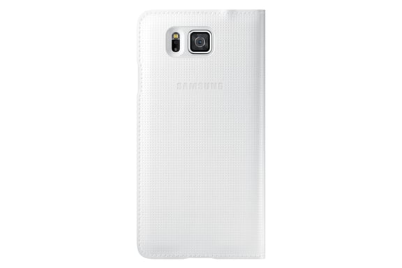 Samsung EF-CG850B coque de protection pour téléphones portables Folio porte carte Argent Samsung Galaxy Alpha