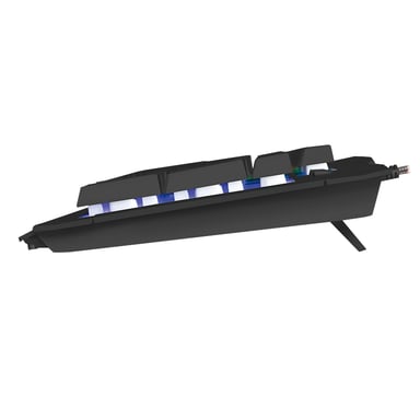 LogiLink ID0185 clavier Souris incluse Gaming USB QWERTY Anglais Noir