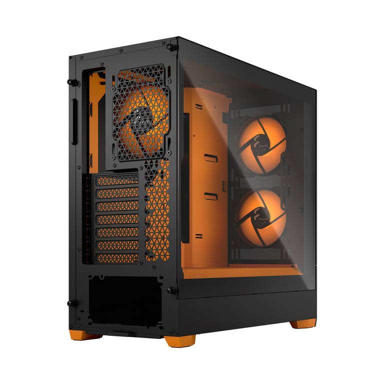 Fractal Design Pop Air Tower Noir, Orange - Neuf