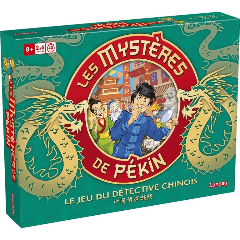 Jeu d enquête Lansay Les Mystères de Pékin - Neuf