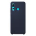 Carcasa de silicona lisa Huawei P Smart Plus 2019 compatible Soft Touch Azul Medianoche.