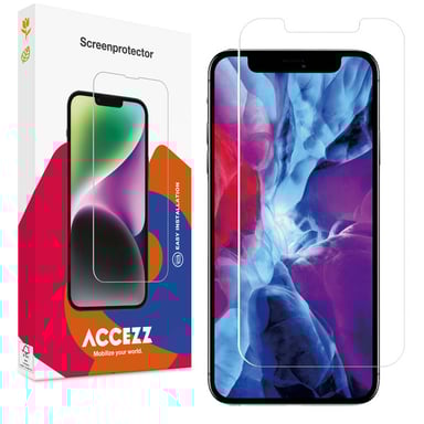 Accezz Protection d'écran en verre trempé pour Apple iPhone 12 Pro Max