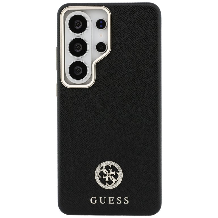 Guess Coque Rhinestone Round Logo MagSafe pour Samsung Galaxy S26 Ultra Noir - vue 3