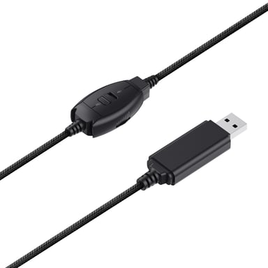 Trust Rydo Cuffia cablata Archetto chiamate/musica USB Type-A Nero