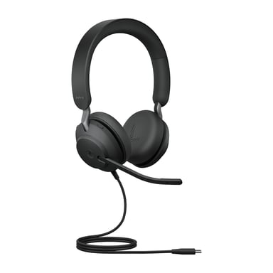 Jabra Evolve2 40 SE Auriculares Alámbrico Diadema Llamadas/Música USB Tipo C Negro