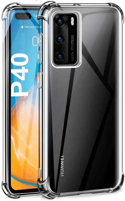 Coque Silicone Anti-Chocs pour HUAWEI P40 Transparente Protection Gel Souple