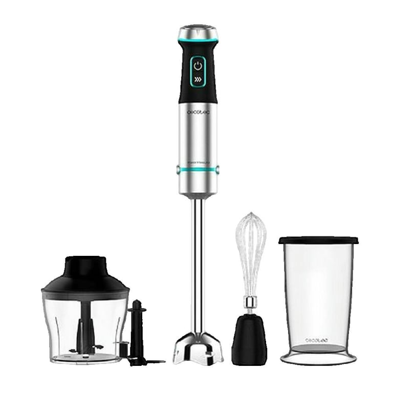 Mixeur Plongeant Cecotec Power TitanBlack 1200 XL – 1200W, Lames Titane, Pied XL - vue 7