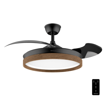 Ventilador de techo invisible Energysilence Aero 4320 - Cecotect, negro