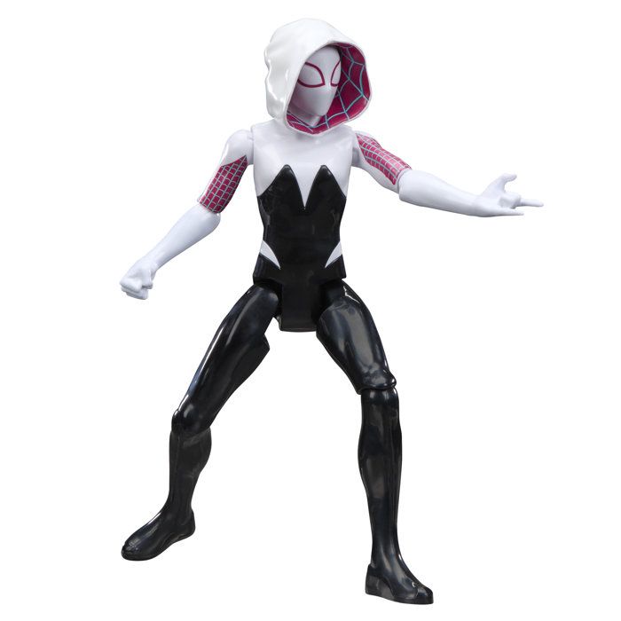 Figurine Ghost-Spider 30 cm Deluxe, Titan Series, jouets de super-héros pour enfants, Marvel Spider-Man, des 4 ans - Neuf