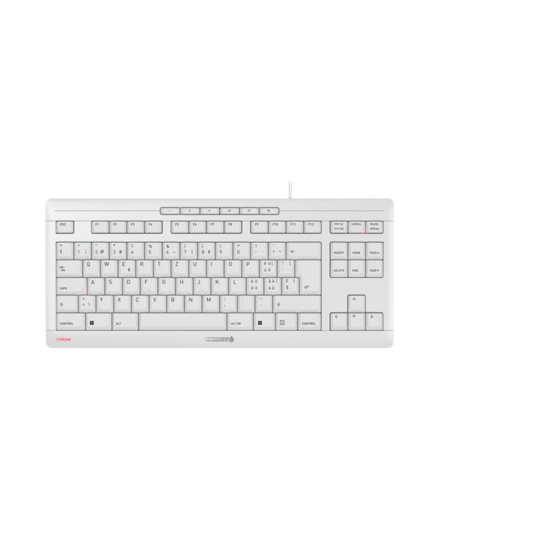 CHERRY STREAM KEYBOARD TKL clavier Universel USB QWERTZ Suisse Neuf - vue 7