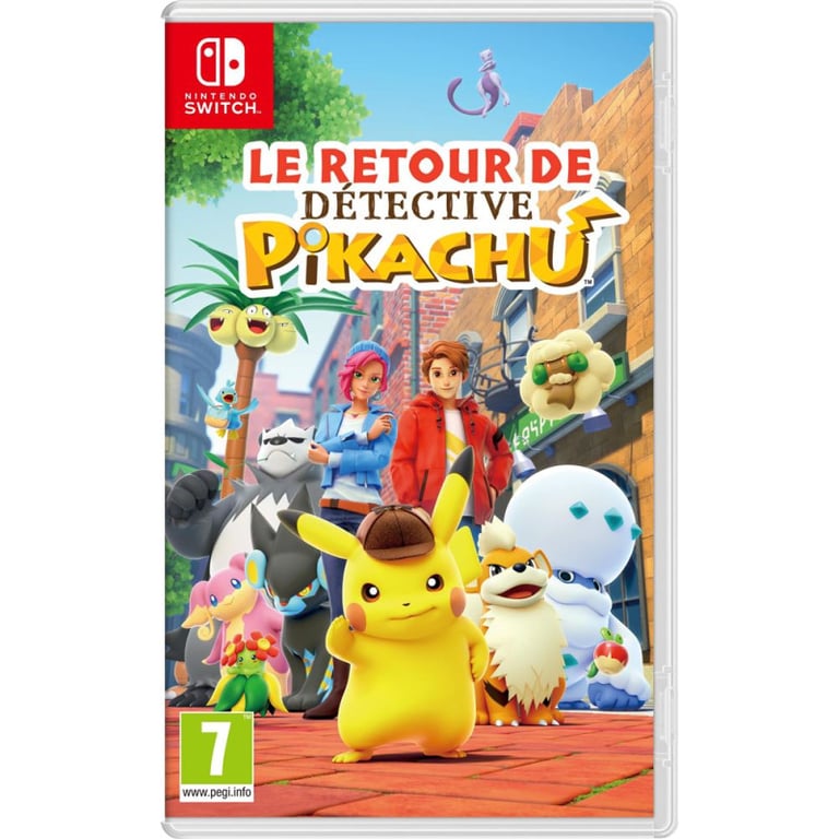 Le Retour De Detective Pikachu Switch Nintendo - vue 4