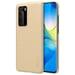 Nillkin Carcasa para Huawei P40 Pro Serie Super Frosted Shield Compatible con Carga Qi Dorado