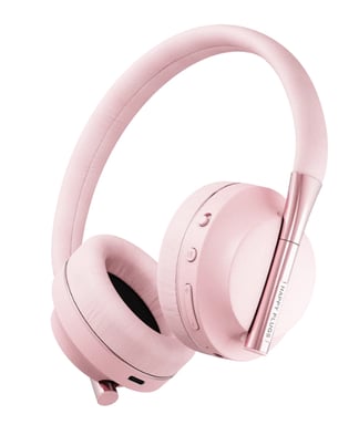 Happy Plugs PLAY Casque Avec fil &sans fil Arceau USB Type-C Bluetooth Rose doré