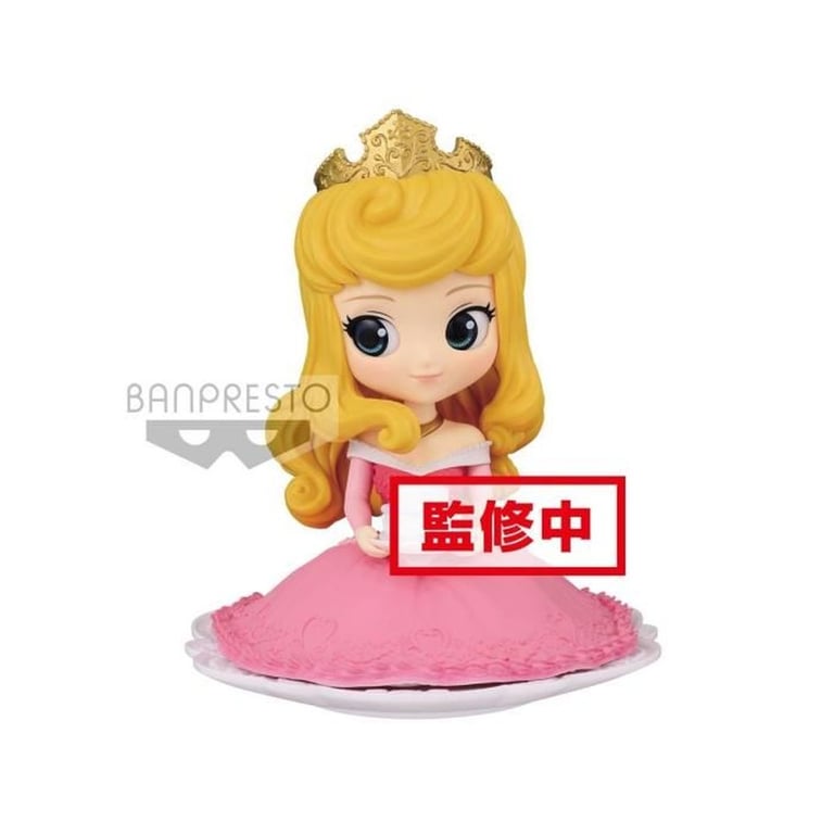 Figurine Banpresto Disney Q Posket Princesse Aurora Sugirly 9 cm Normal Color rose or blonde bleue - Neuf