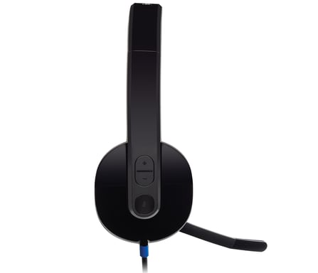Logitech H540 USB Computer Headset Auricolare Cablato A Padiglione Ufficio Nero