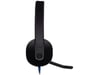 Logitech H540 USB Computer Headset Avec un son haute définition et des commandes sur l'oreillette