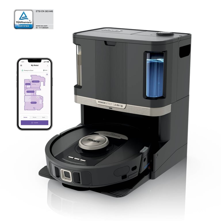 Aspirateur Robot Laveur Shark RV2800ZEEU – 650W, Autonettoyant, 110 min - vue 2