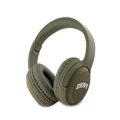 DKNY Elegantes auriculares Bluetooth 5.3 con logotipo en forma de arco Verde