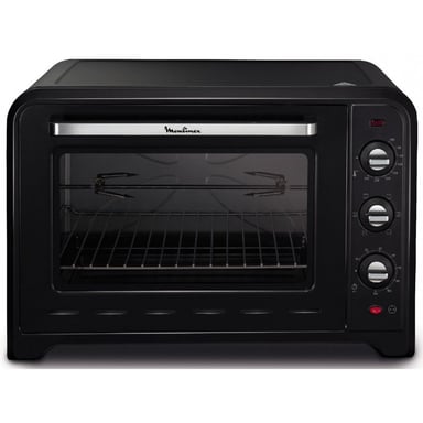 Horno eléctrico Moulinex Optimo YY2917FB 2200W negro 60L multifunción con ventilación