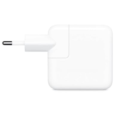 Adaptador de corriente Apple con dos puertos USB-C - 35 vatios - Blanco