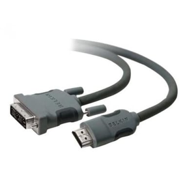 Belkin HDMI - DVI-D M/M 1,8m 1,8m HDMI tipo A (estándar) Negro