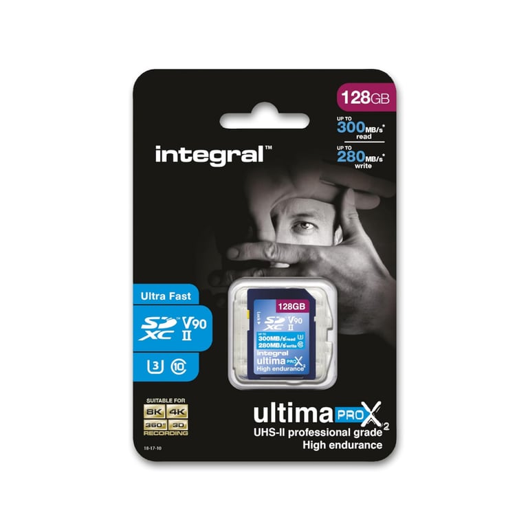 Integral UltimaPro X2 INSDH32G 300270U2 mémoire flash UHS II Neuf